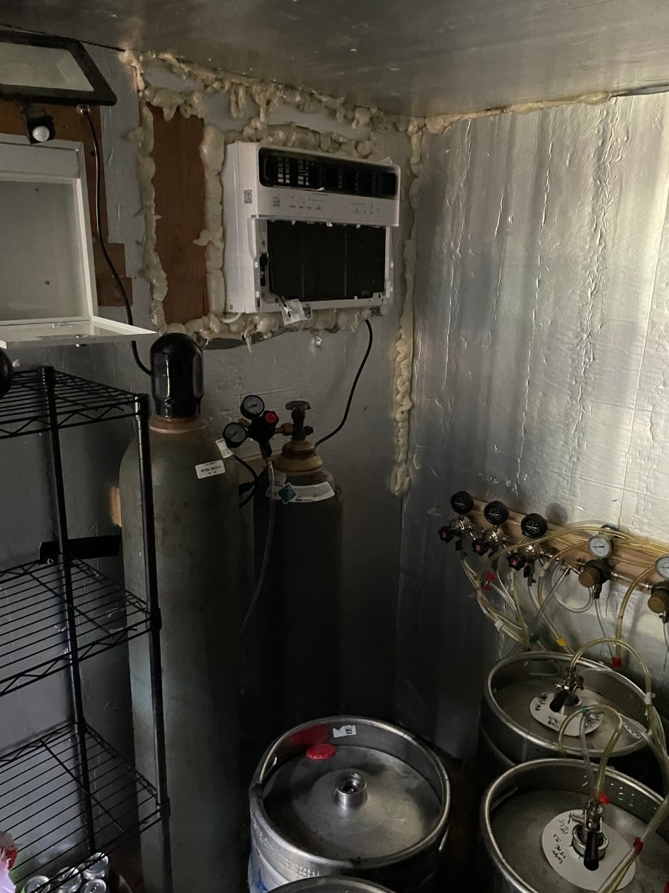 Walk-in cooler and brewing gear – abandoned property auction San Diego