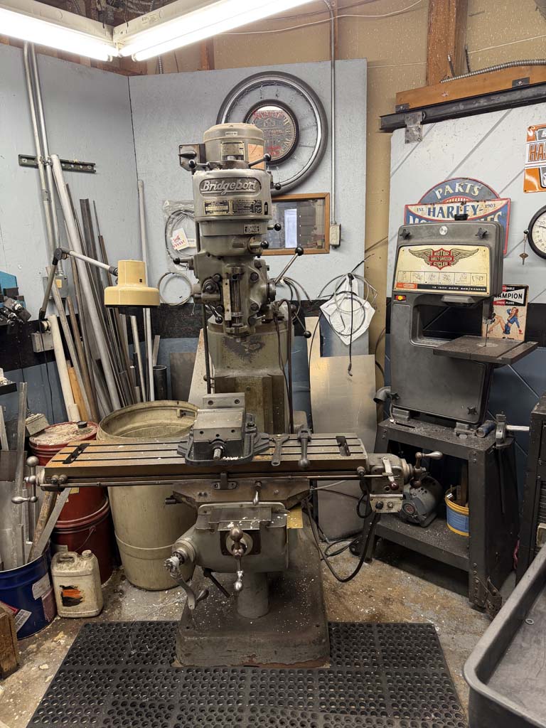 Motorcycle repair shop auction