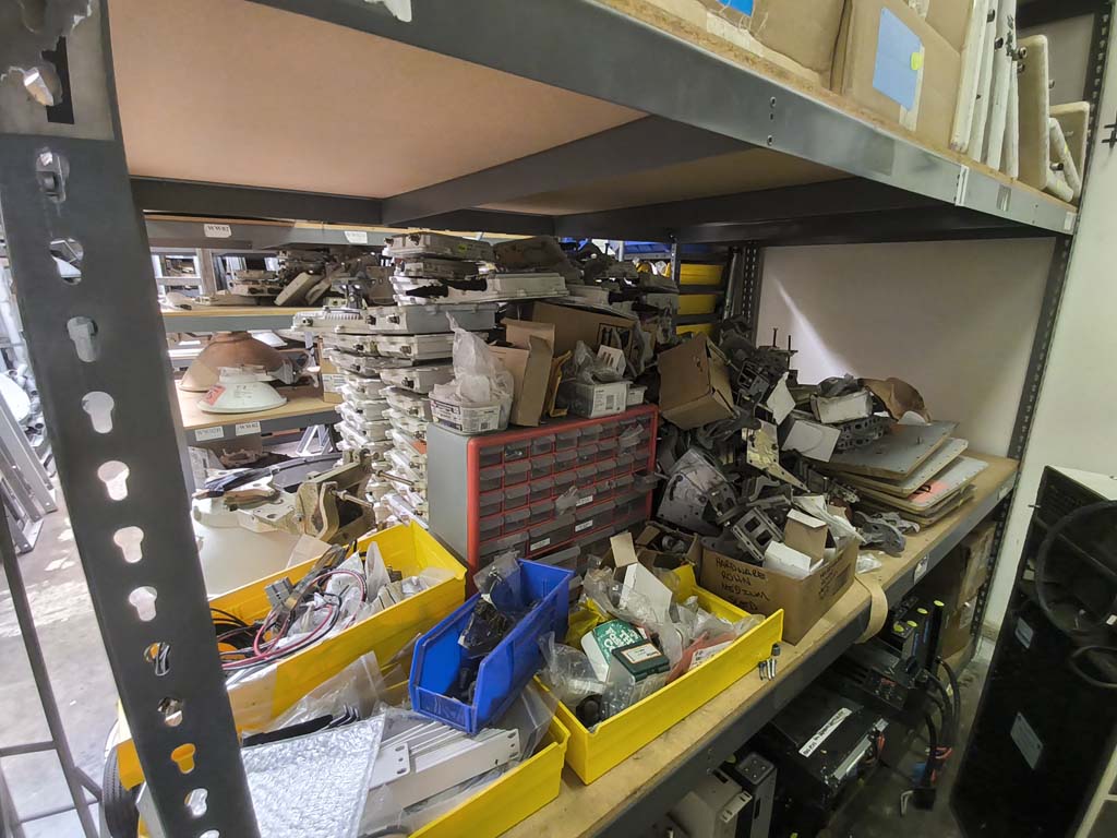 ISP business assets auction Whittier CA