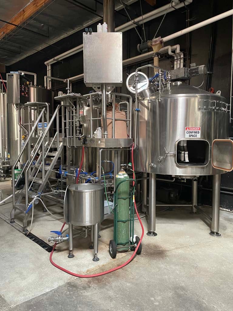 commercial brewery tanks san diego auction