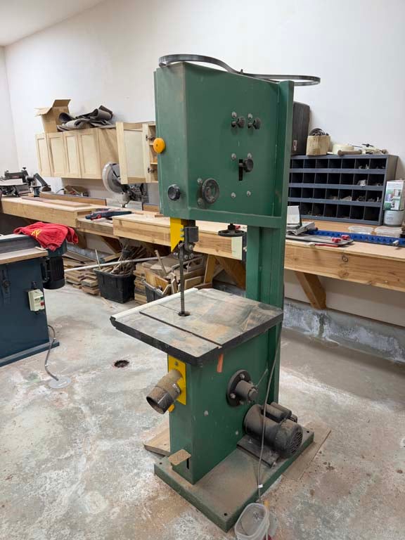 wood working shop auction Alpine CA