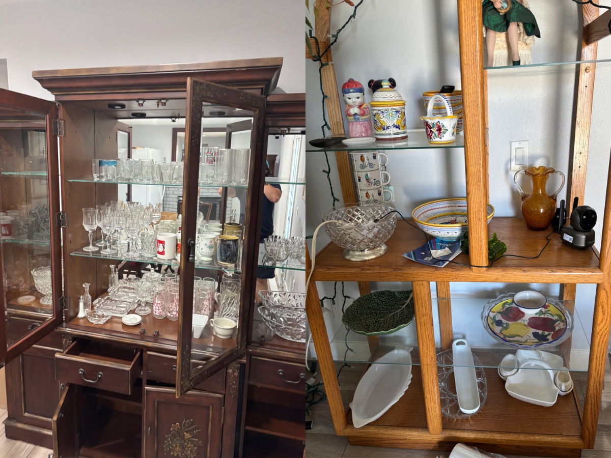 grandfather clock in Oxnard abandoned property sale