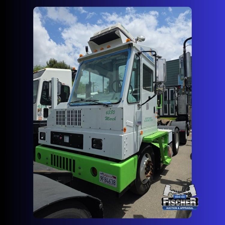 commercial trucking auction Fontana CA TICO yard goat