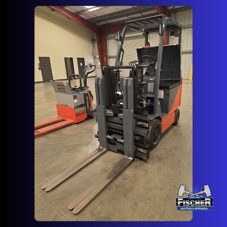 forklift auction Southern California warehouse equipment