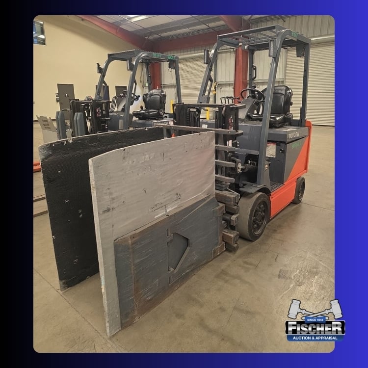 Toyota forklift liquidation auction Fontana CA