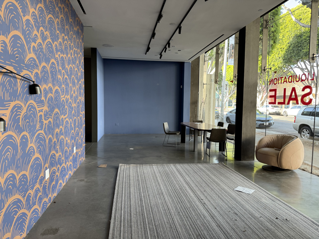 office desks and tables auction West Hollywood