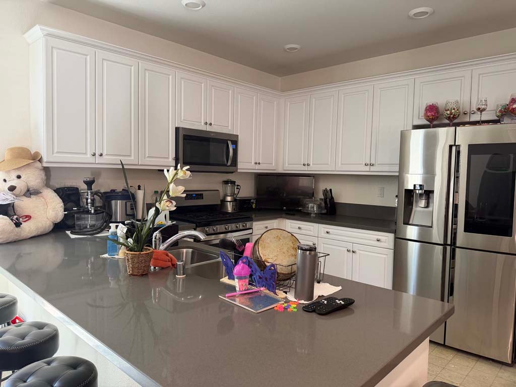 Garage refrigerator and garage items in Ontario CA auction