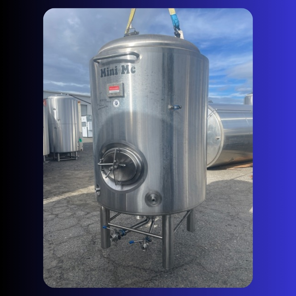 Stainless steel brewery fermentation tank
