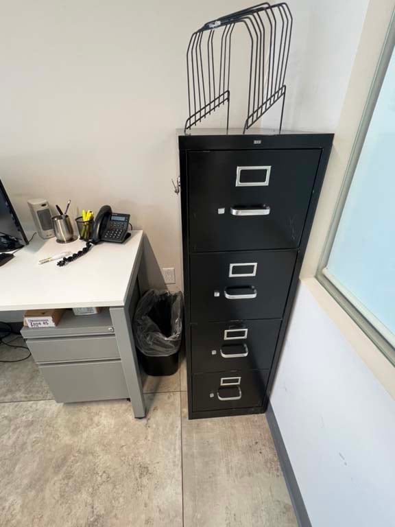 Bulk office and home furnishings auction by Fischer Auction