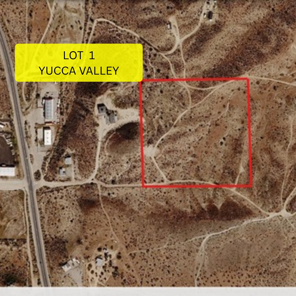 San Bernardino County vacant land auction in Yucca Valley