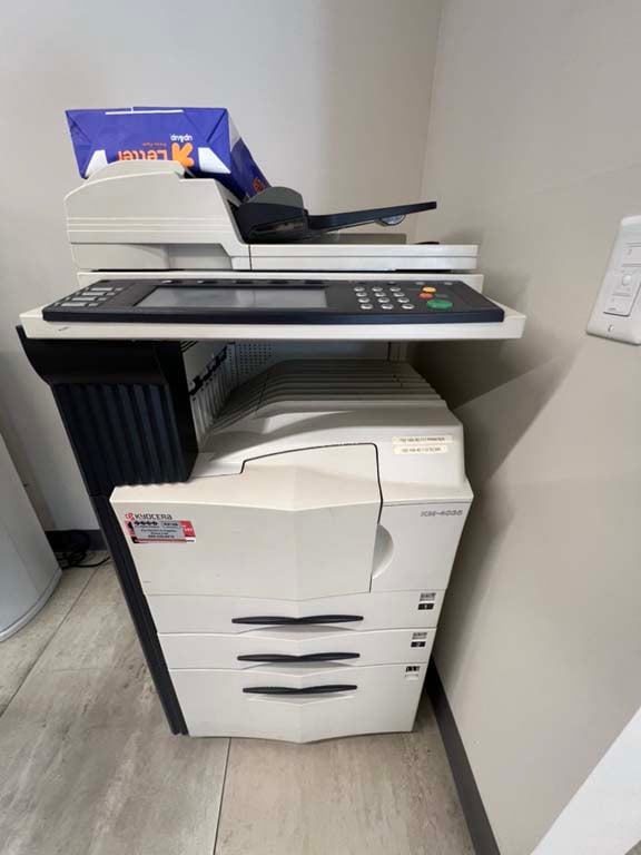 Printers and copiers for bulk office furniture auction