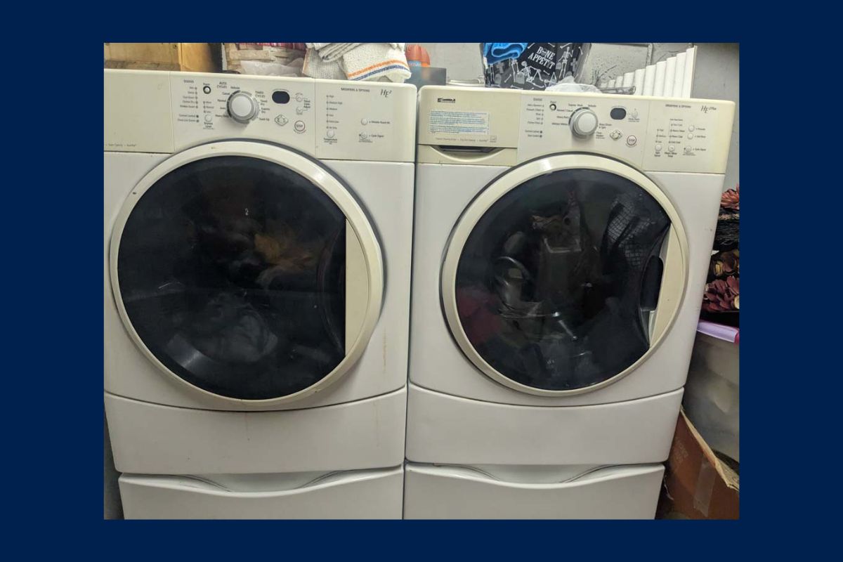Washer and dryer Costa Mesa abandoned property auction