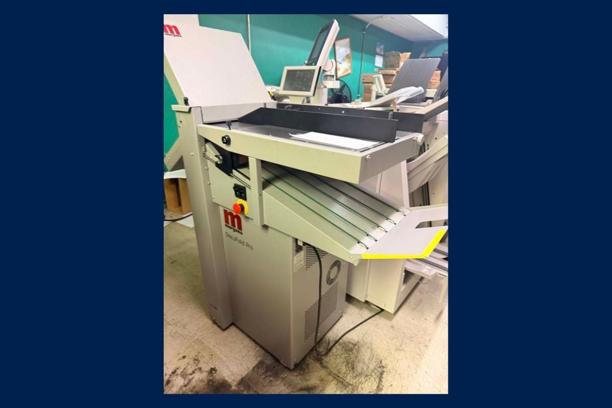 Commercial copy machine at Palm Desert auction