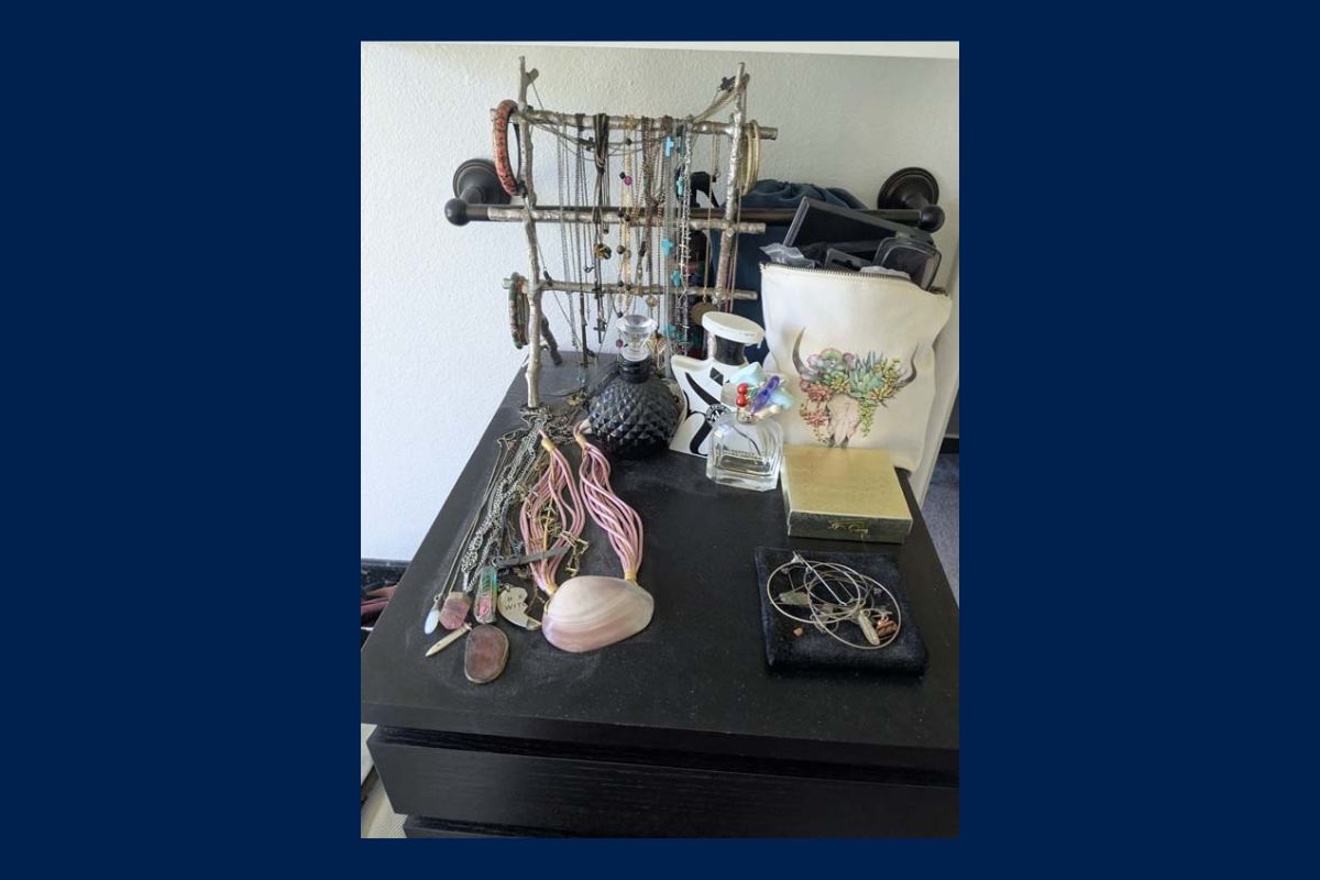 Costume jewelry in Orange County abandoned property sale