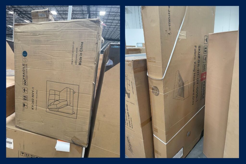 New furniture inventory liquidation Southern California