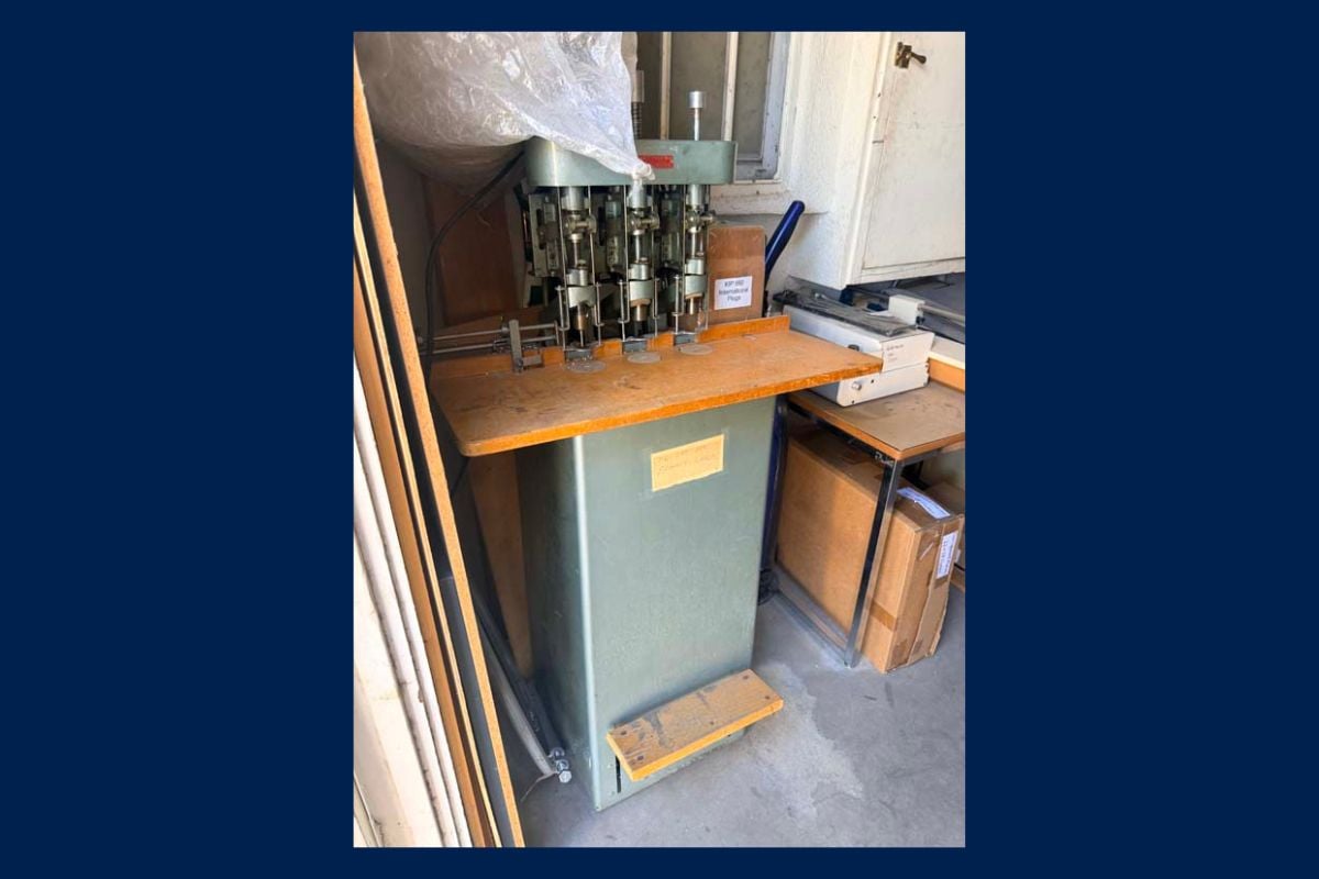Commercial hydraulic paper cutter in Palm Desert