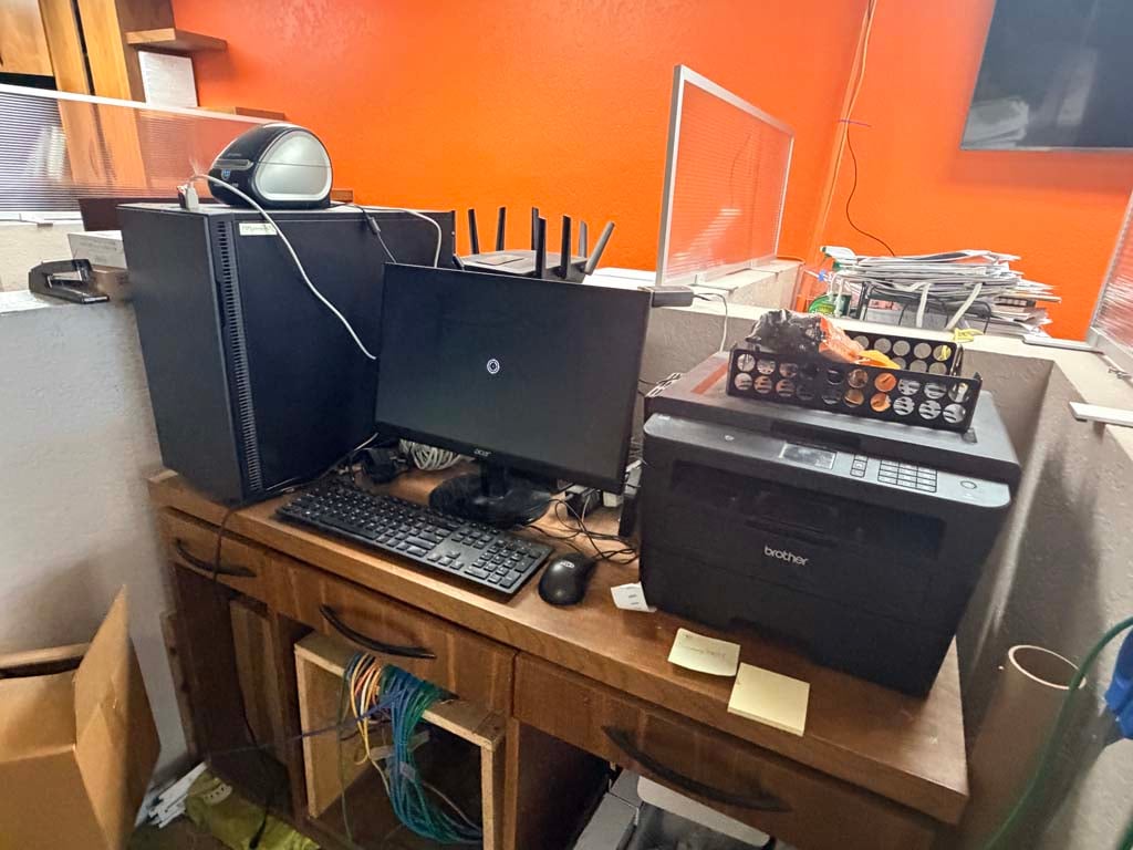 Print shop assets available through online auction