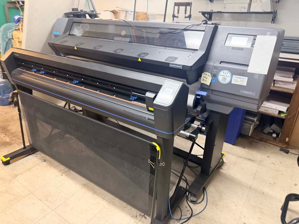 Sign and banner equipment auction
