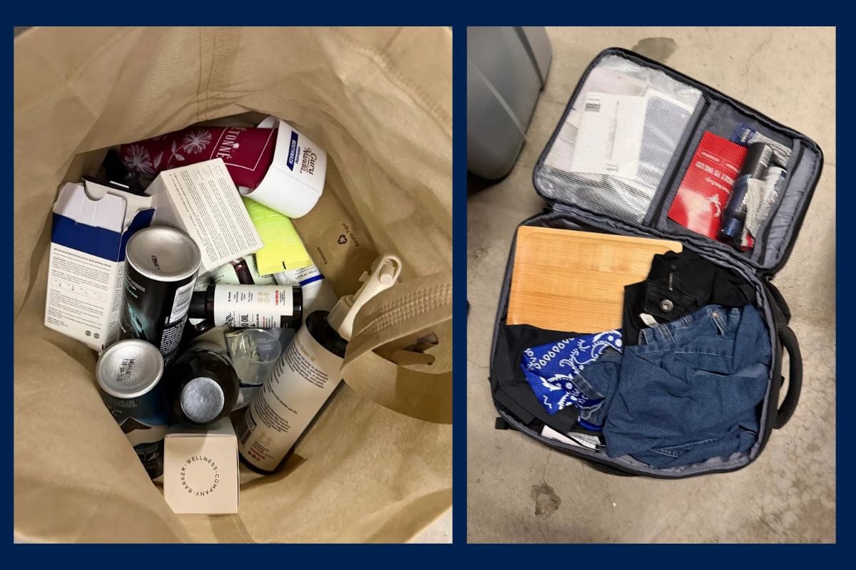 Travel bags Pacific Beach household contents auction