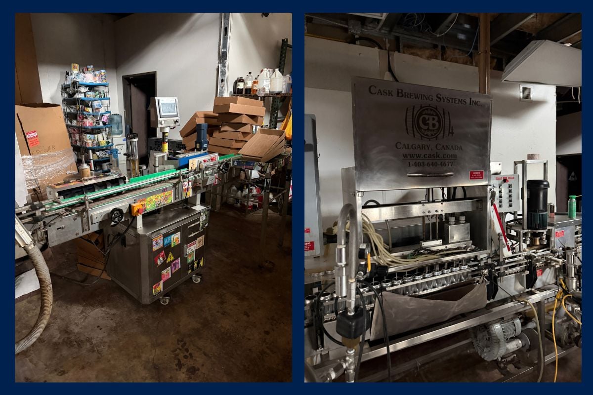 ACS1 Cask Brewing Systems canning line auction