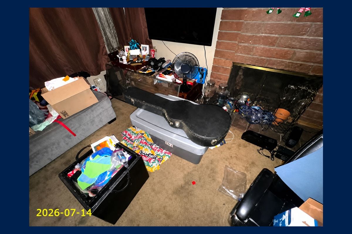 Electric scooter in Pomona CA abandoned property auction