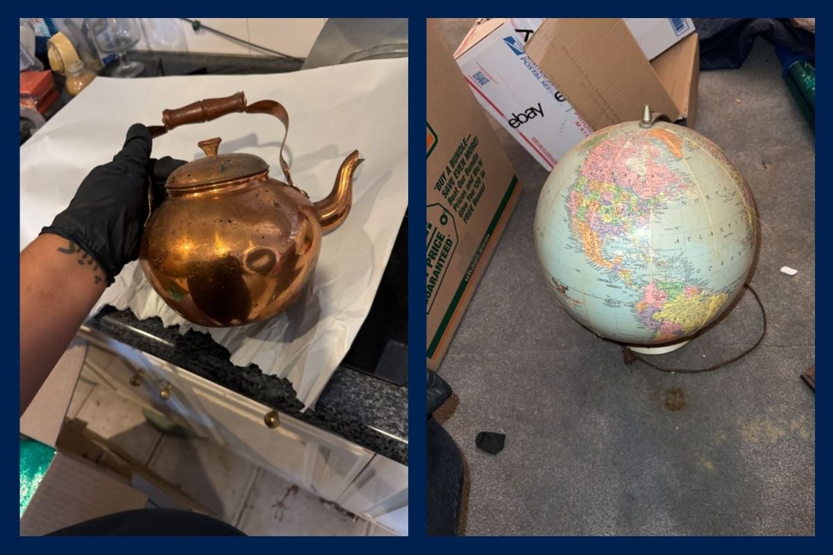 Los Angeles estate style antiques and collectibles sale