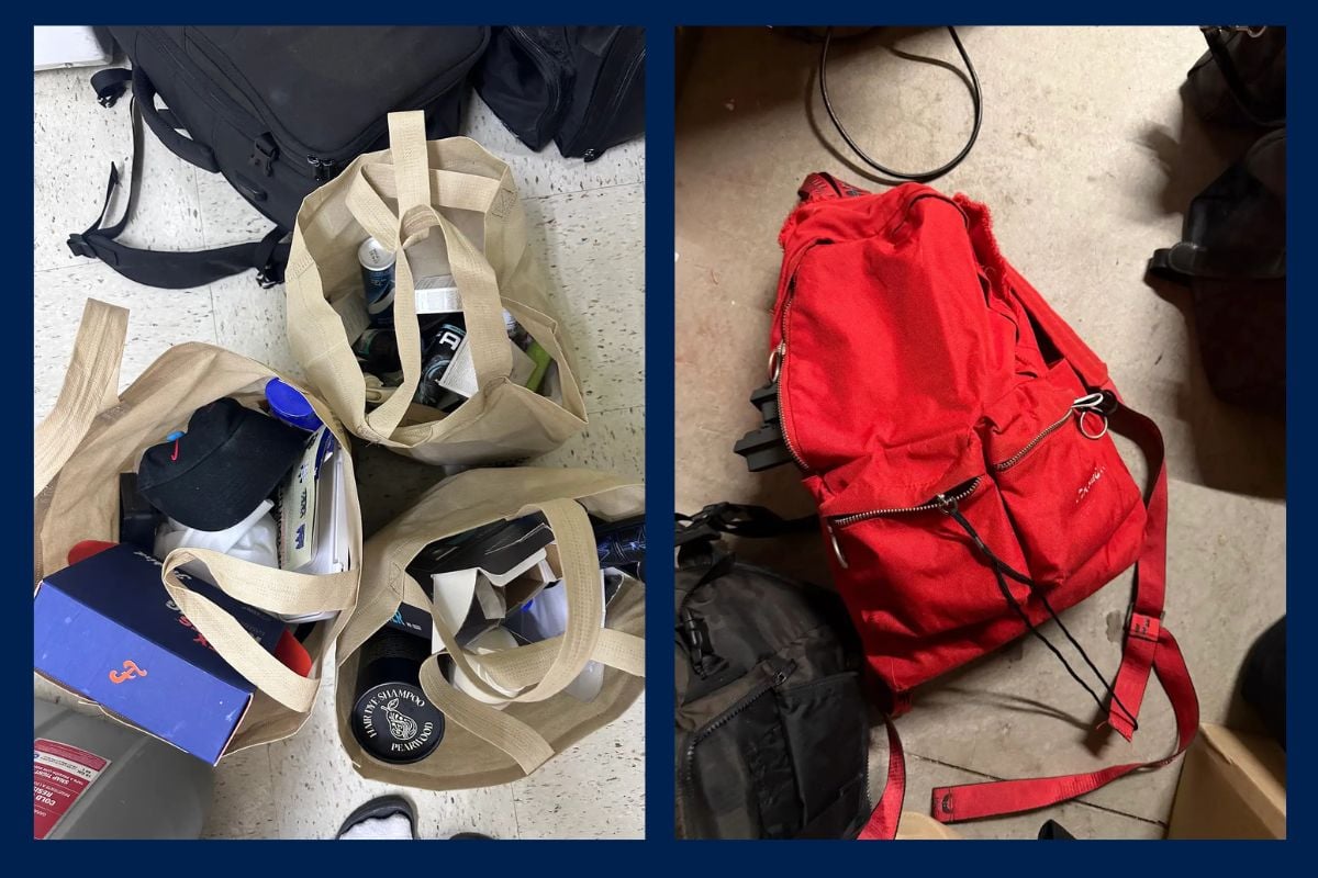 Backpacks San Diego abandoned property auction