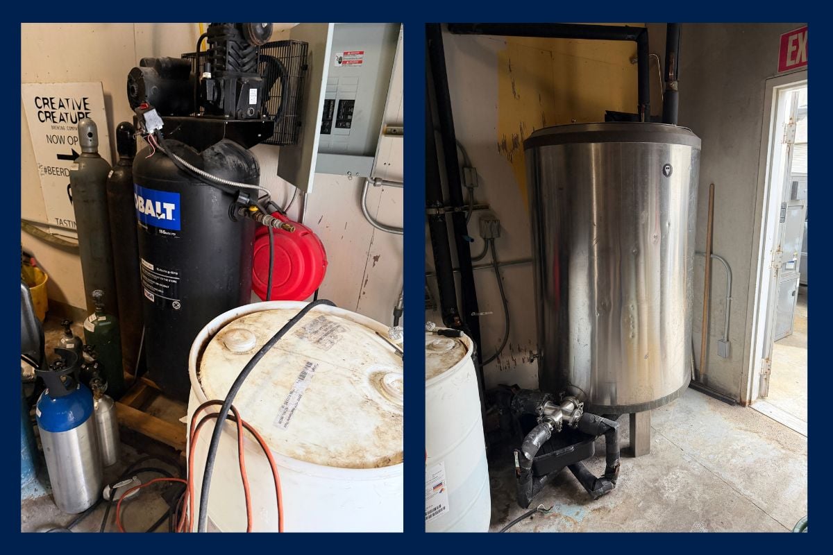 San Diego County brewery equipment auction in San Marcos CA