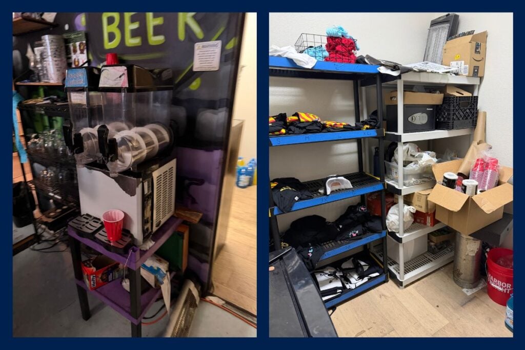 Craft brewery equipment business liquidation San Marcos