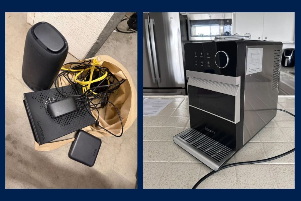 Electronics Pacific Beach household goods auction