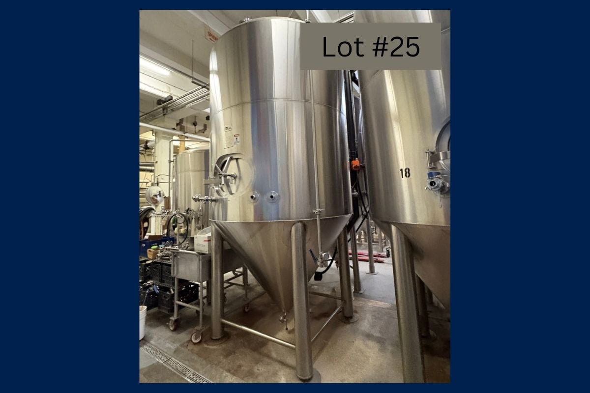 Commercial yeast propagator brewing equipment