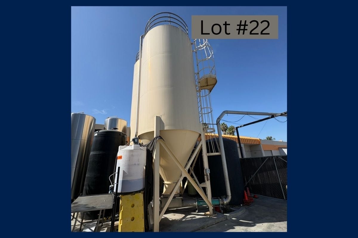 5 BBL Premier brite tank brewery auction