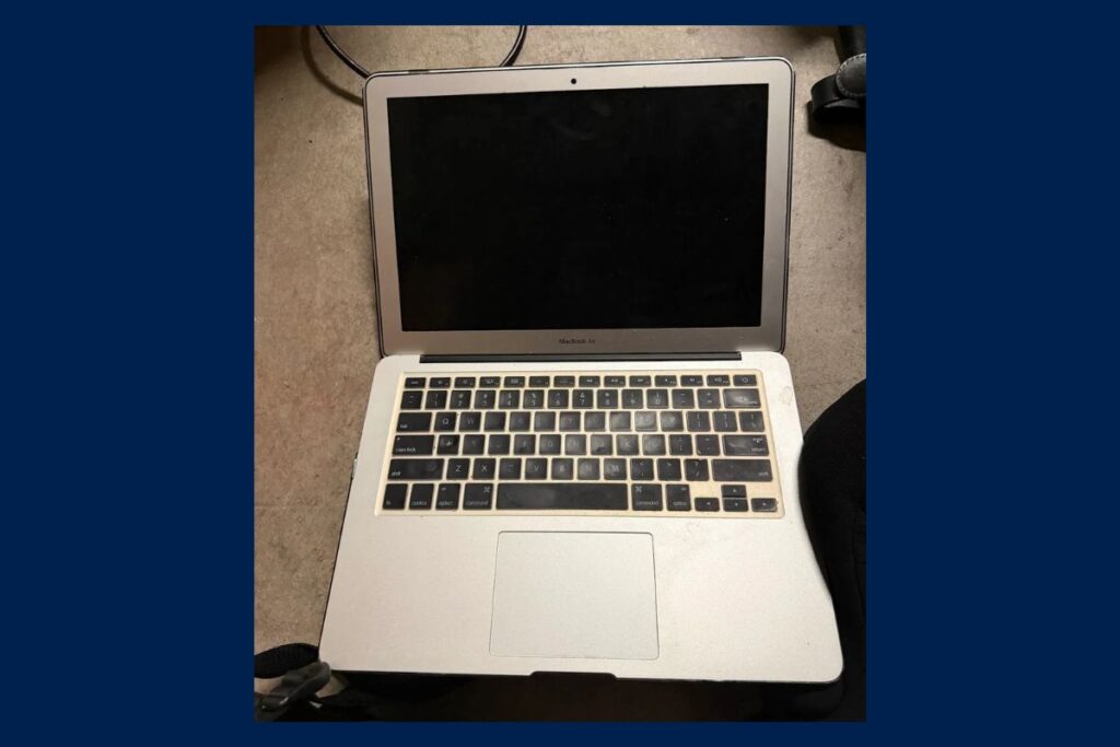 Laptop San Diego abandoned property auction