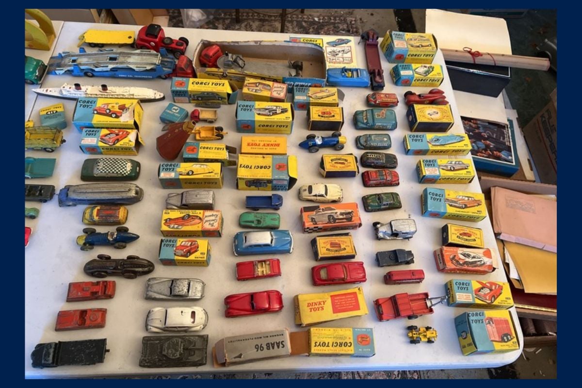 Vintage Corgi toy car collection online auction