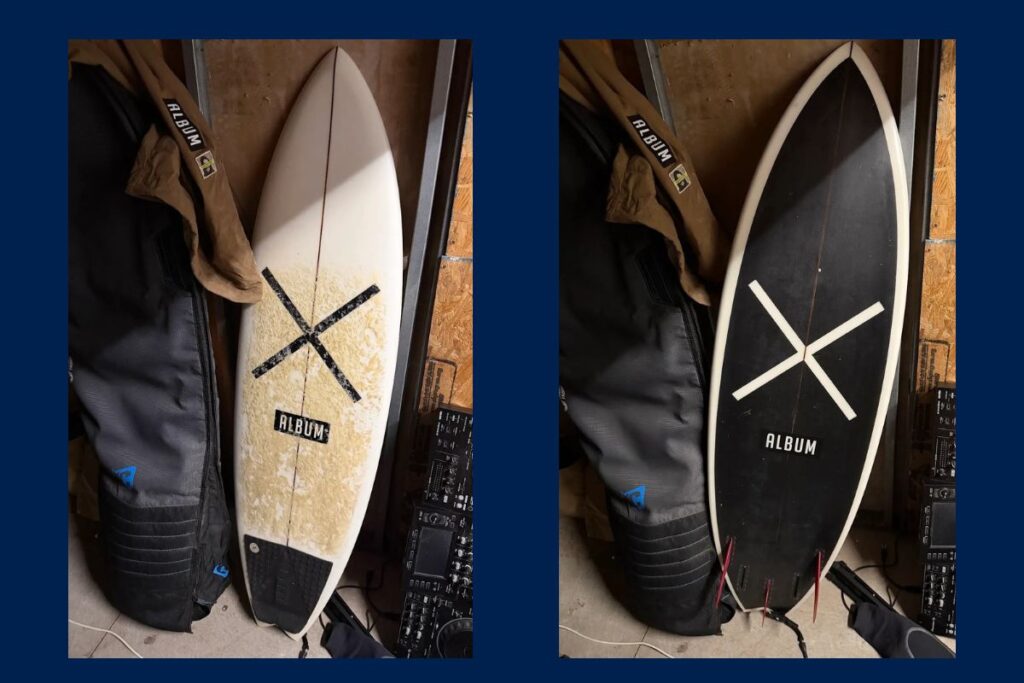Surfboards in Pacific Beach abandoned property auction