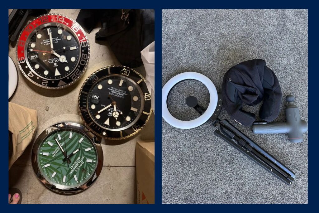 Grooming supplies Pacific Beach residential contents auction