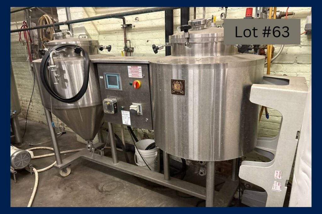 Semi-autonomous brewhouse control panel auction