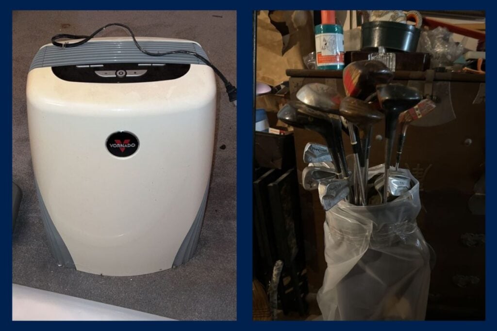 Antique furniture and collectibles bulk auction