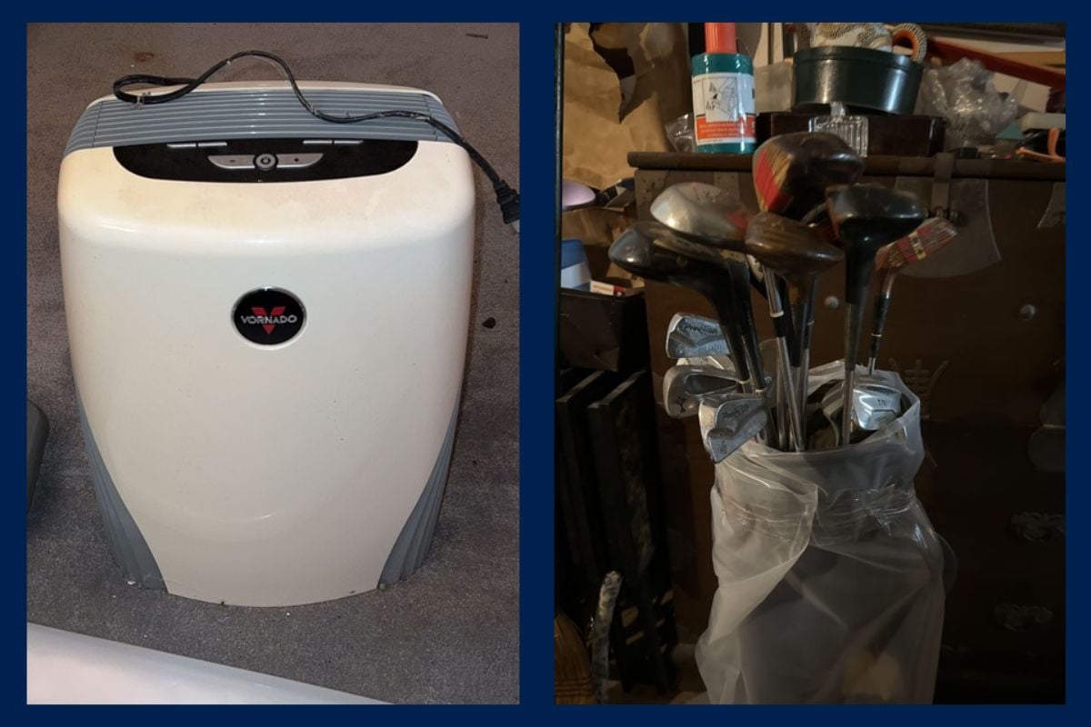 Antique furniture and collectibles bulk auction
