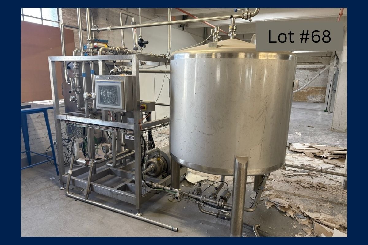 Codi 3 Head Canner brewery equipment auction