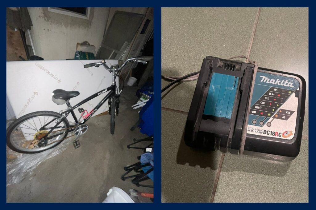 Makita battery charger in Sun Valley power tools auction