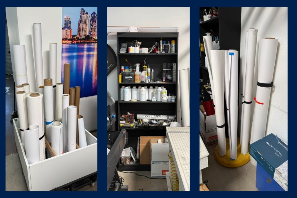 Beyond Print and Sign equipment liquidation San Diego CA