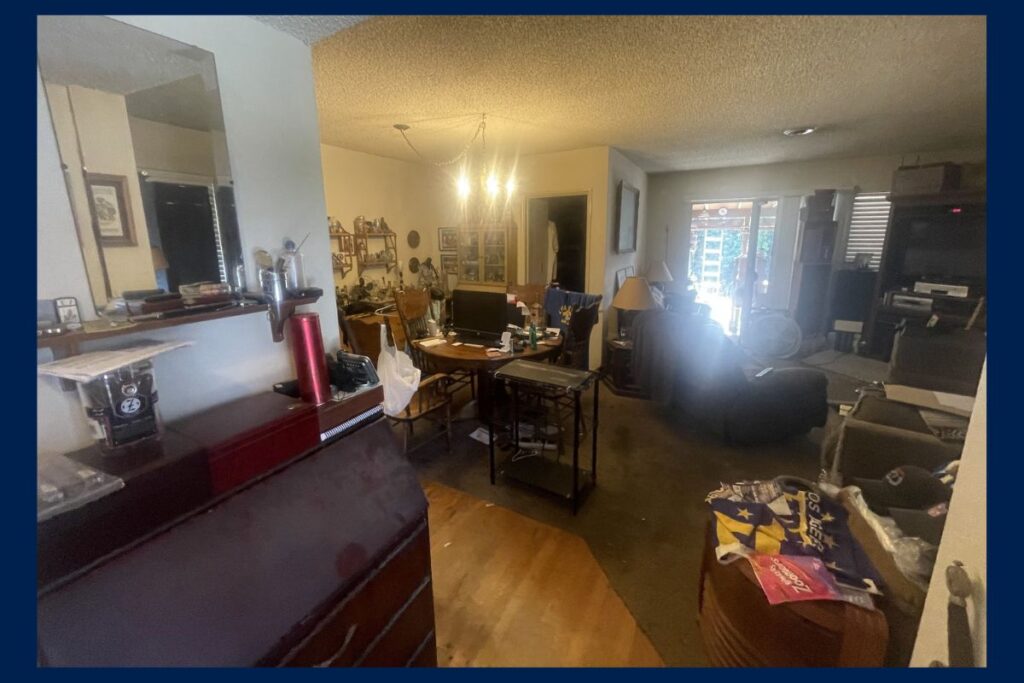 Stereo equipment and audio cabinets at Whittier bulk auction