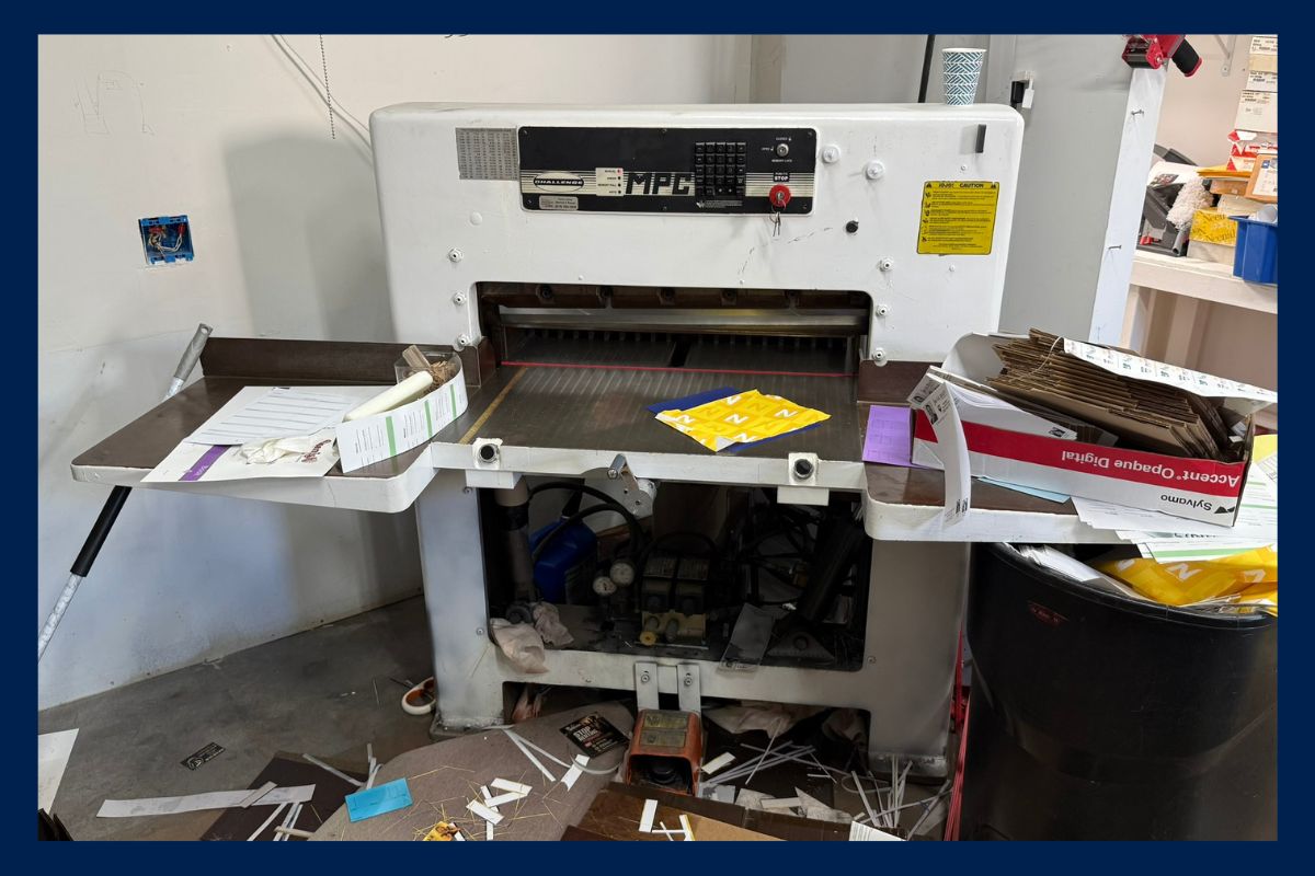 ChamPADro pad printing station from San Diego print shop