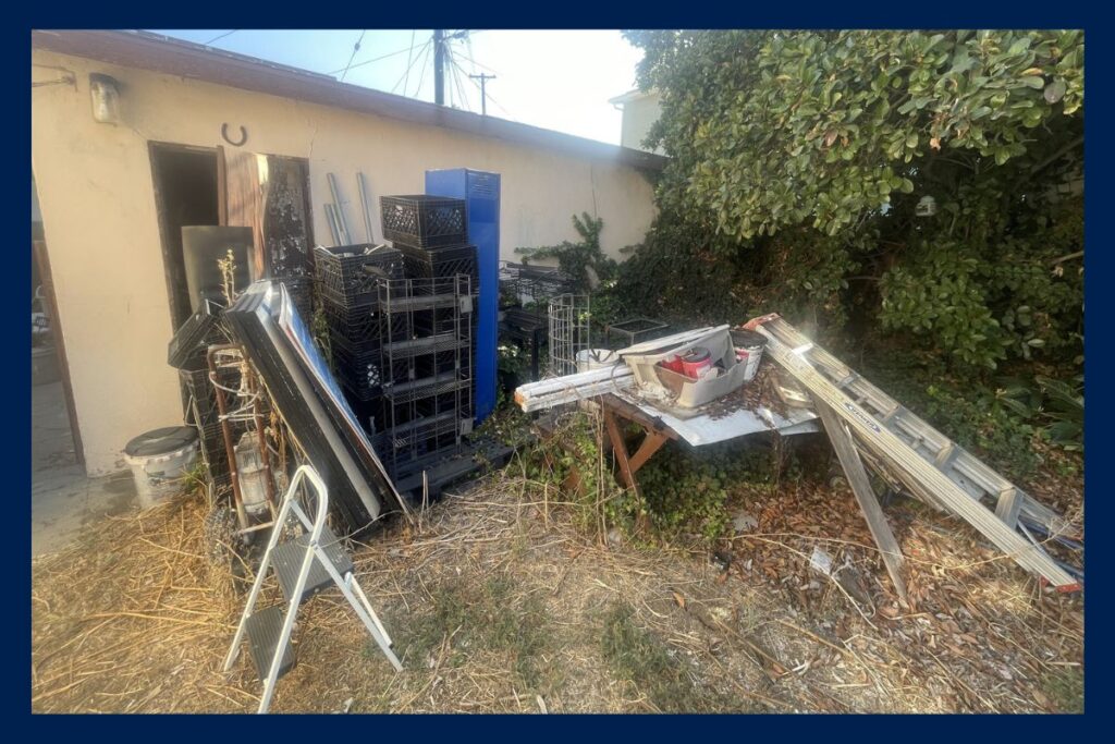 Lawn mower at Los Angeles County abandoned property auction
