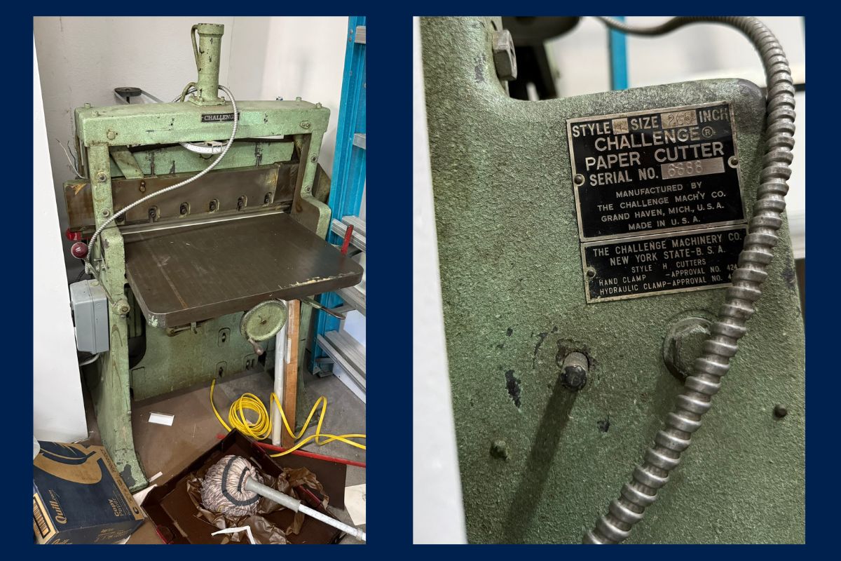 Print and sign business contents auction on Miramar Road